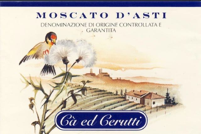 Etichetta Moscato d’Asti
