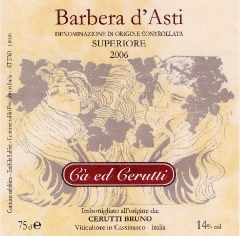 Production Barbera d'Asti Superiore